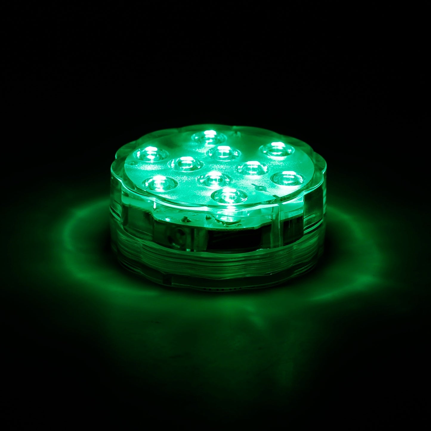 4Pcs RGB Swimming Pool Lights With Remote Control IP68 Waterproof Battery Operated Submersible 16 Modes For Pond Bathtub Hot Tub Party