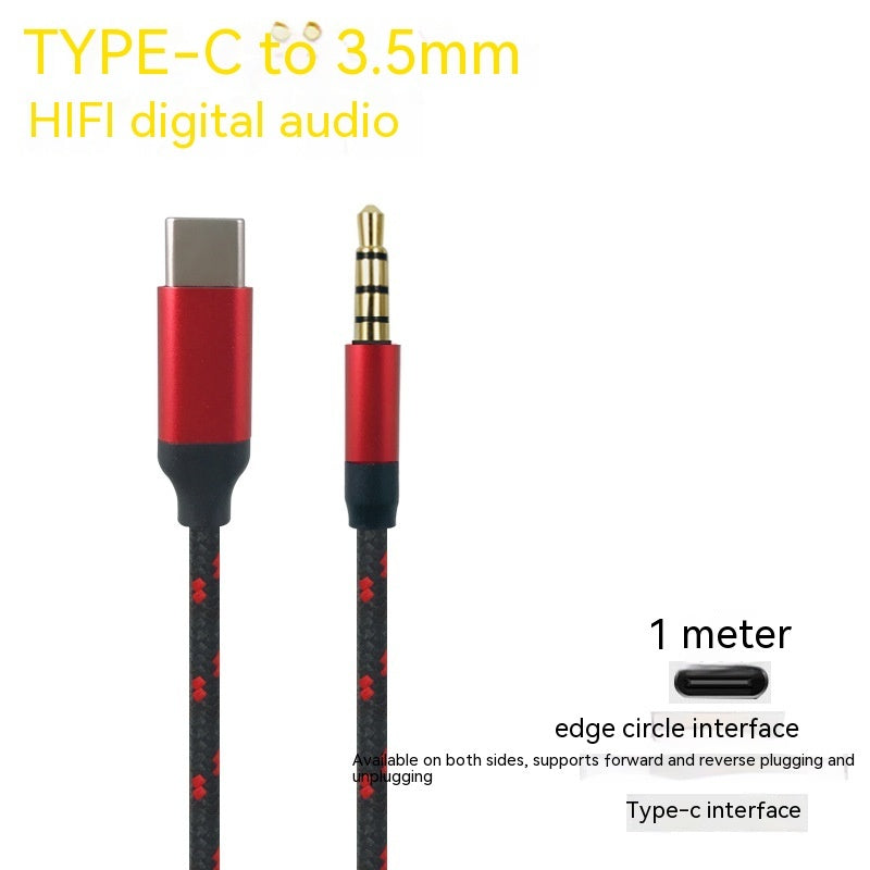Type-c Microphone Mouthpiece Audio Cable