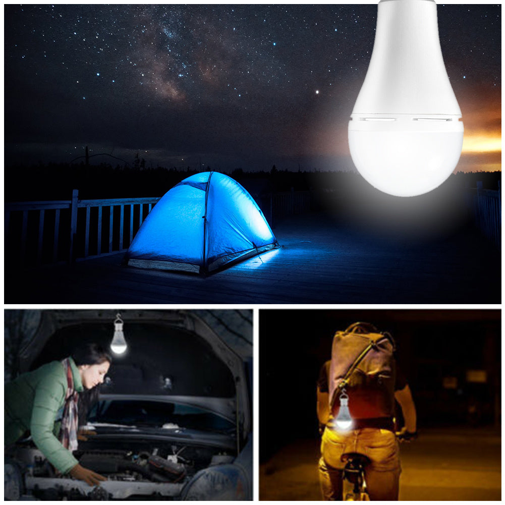 R70 LED Fast Charging Built-in Battery Emergency Light Lighting Bulb, Power -12W - Not Shipped On Weekends
