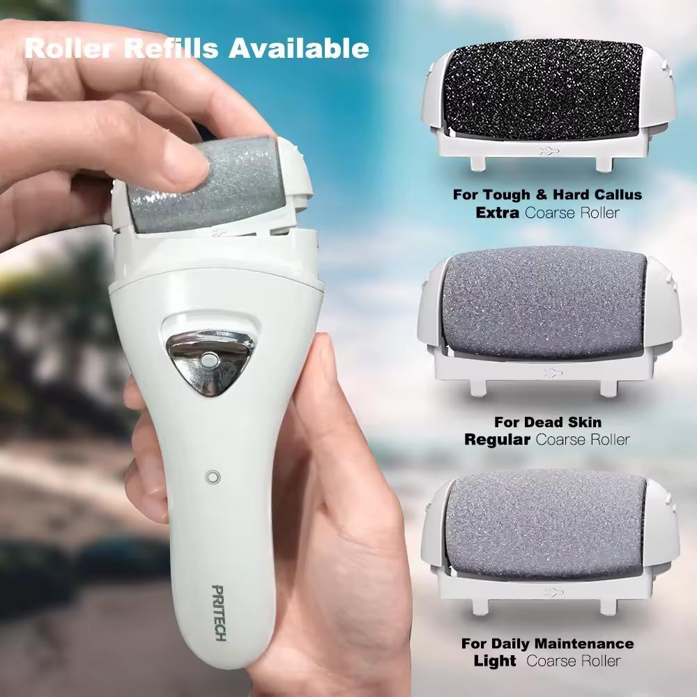 360 Degree Customized USB Charging Professional Electric Pedicure Grinding Stone With LED Light To Remove Calluses And Foot Care Device