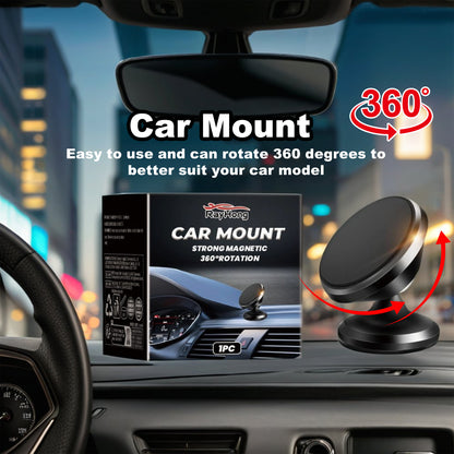 Rayhong Car Stand New Magnetic Folding Mobile Phone Stand For Rotating Dashboard Navigation For Cars