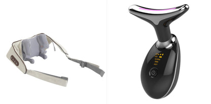 Neck Massager Dredge Kneading Hot Compress Multifunctional