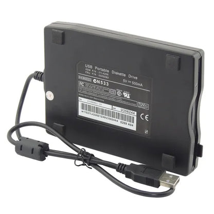 3.5' USB 2.0 Data External Floppy Disk Drive 1.44MB For Laptop PC Win 7 8 10 Mac