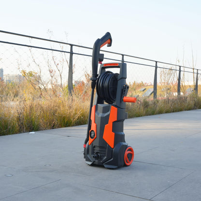 High-performance High-pressure Cleaner For Cars And Building Facades - Powerful Motor, Versatile Accessories, Environmentally Friendly Design